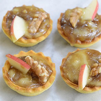 Baked Camembert and Brown Sugar Mini Tarts Recipe 