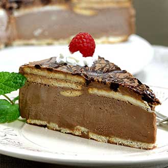Marquesa Cake - Chocolate Cookie Freezer Cake Recipe