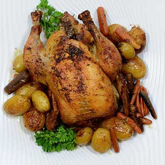 Easy Roasted Chicken in Spanish Spice Marinade Recipe
