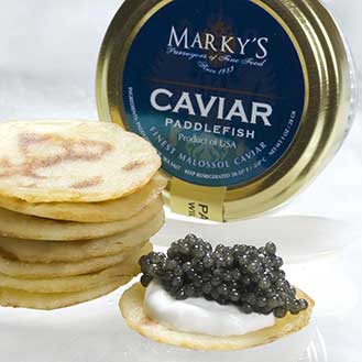 American Paddlefish Caviar Gift Set - Gourmet Food Store