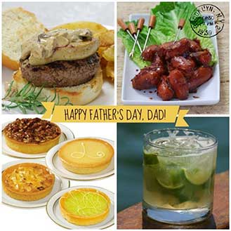 Father's Day Menu