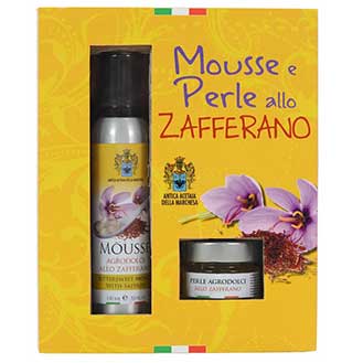 Gift Box: Saffron Mousse & Pearls