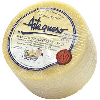 Manchego Cheese - Artisan D.O.P. - Aged 4 months