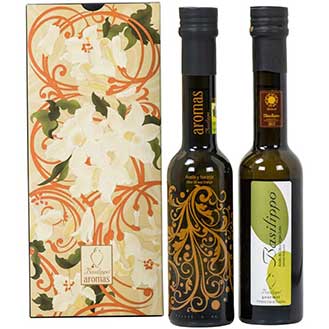 Orange & Arbequina "Gourmet" Extra Virgin Olive Oil - Gift Set