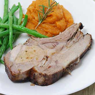 Berkshire Pork 8-Bone Loin Rack Roast