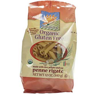 Penne Rigate Pasta - Gluten Free, Organic