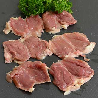 Boneless Quail Breast Medallions