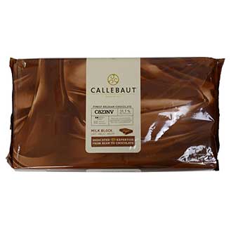 Belgian Milk Chocolate Baking Block - 31.7%