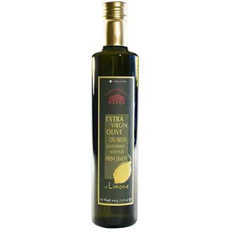 Italian Organic Extra Virgin Olive Oil Pressed with Lemon
