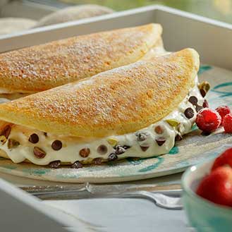Cannoli Pancakes Recipe | Gourmet Food Store