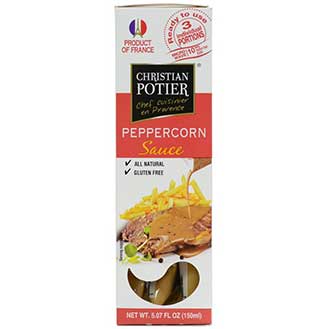 Christian Potier Peppercorn Sauce | Gourmet Food World
