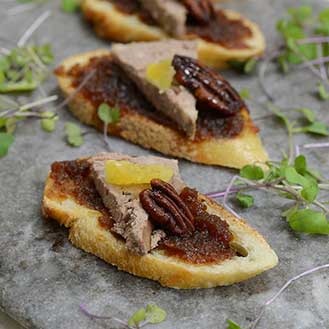 Country Pate with Fig Jam Appetizers Recipe