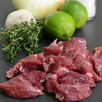 Diced Wild Boar Stew Meat