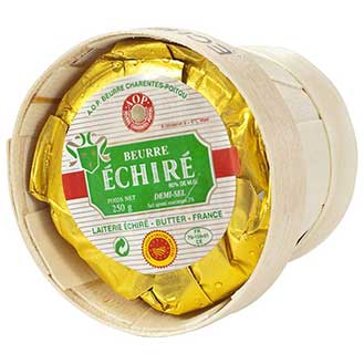 Echire Butter In A Basket, Salted