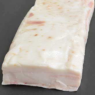 Iberico Pork Backfat, 5 Inch, Skin On - Tocino Iberico Bellota