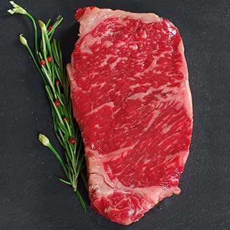 Wagyu Beef New York Strip Steak MS5 - Whole