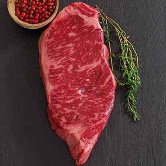 Wagyu Beef New York Strip Steak - MS7 - Cut To Order