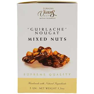 Guirlache Turron - Mixed Nuts Nougat
