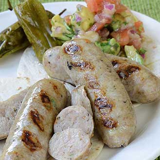 Tequila Habanero Chicken Sausage