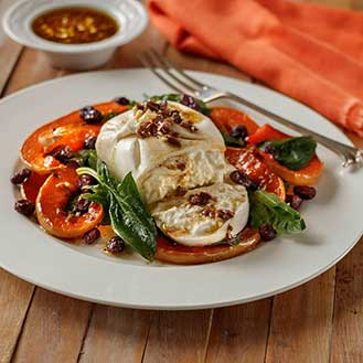 Honey Roasted Squash and Burrata Cheese Salad Recipe