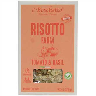 Risotto Arborio with Tomato and Basil