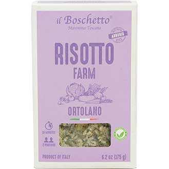 Risotto Ortolano - Arborio Rice with Vegetables, Herbs and Spices