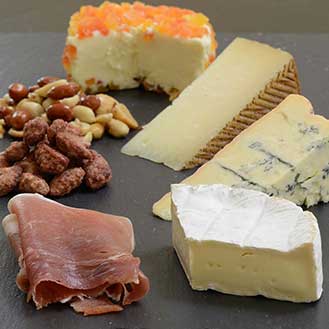 International Favorites Cheese Board