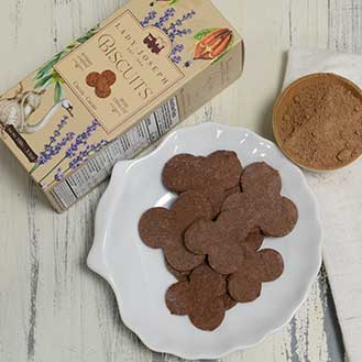 Cocoa Biscuits with Olive Oil - Artisan Crafted