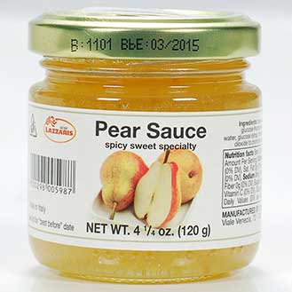 Pear Sauce Mostarda
