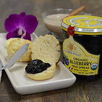 French Blueberry Fruit Spread - Organic