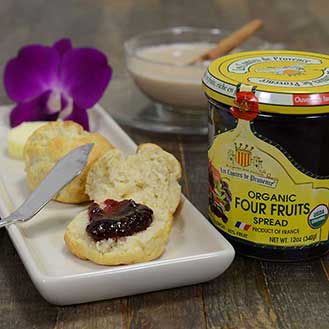 French Four Fruits Spread - Organic