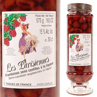 French Raspberries in Brandy