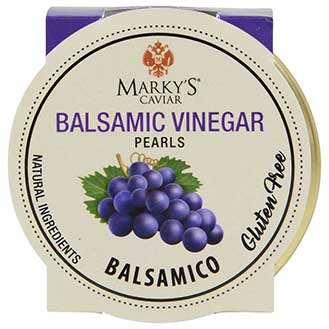 Balsamic Vinegar Pearls, Gluten Free