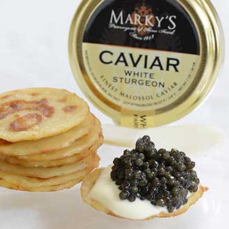 Italian White Sturgeon Caviar Gift Set