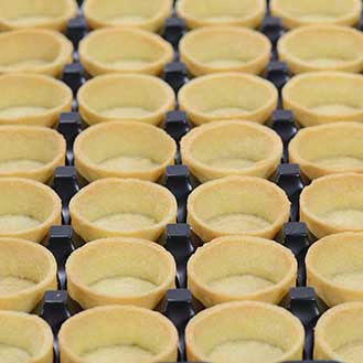 Mini Round Sweet Vanilla Tartlets - Butter, 1.3 Inch