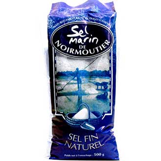 Natural Ground Grey Sea Salt from Noirmoutier Island