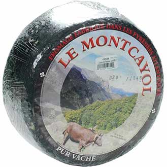 Tomme des Pyrenees Le Montcayol
