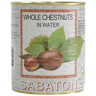 Chestnuts in Water - Marrons au Naturel