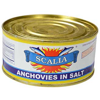 Italian Anchovies in Salt