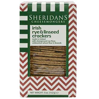 Irish Rye & Linseed Crackers
