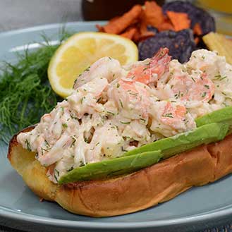 Shrimp and Crab Meat Po Boys Recipe