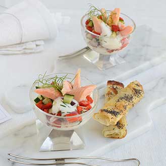 Smoked Salmon Mini Quiches Recipe