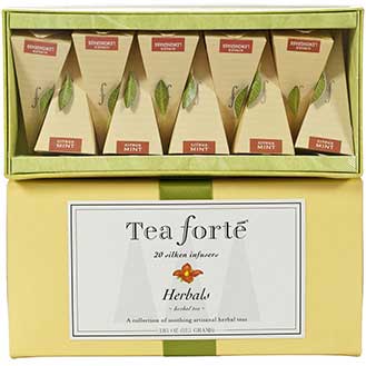 Tea Forte Herbals Collection - Ribbon Box, 20 Infusers