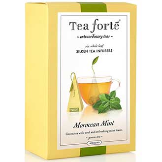 Tea Forte Moroccan Mint Green Tea - Event Box, 48 Infusers