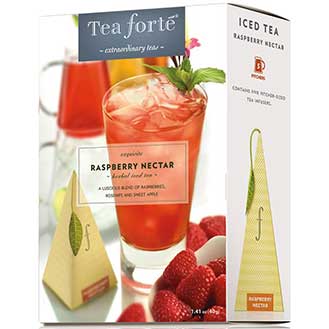 Tea Forte Raspberry Nectar Iced Tea - Herbal Tea