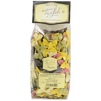 5 Flavored Large Farfalle Pasta
