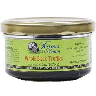 Asian Black Winter Truffles - Brushed