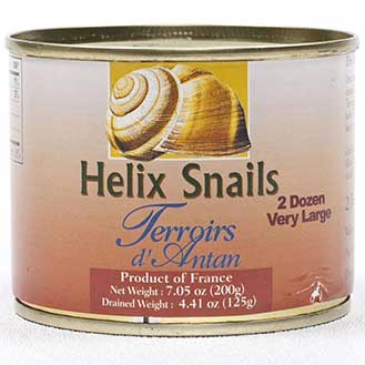 Escargot Helix Very Large in Water - 2 Dozen