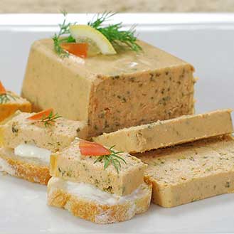 Smoked Salmon And Spinach Mousse Pate - All Natural