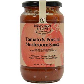 Tomato and Porcini Mushroom Sauce, Organic